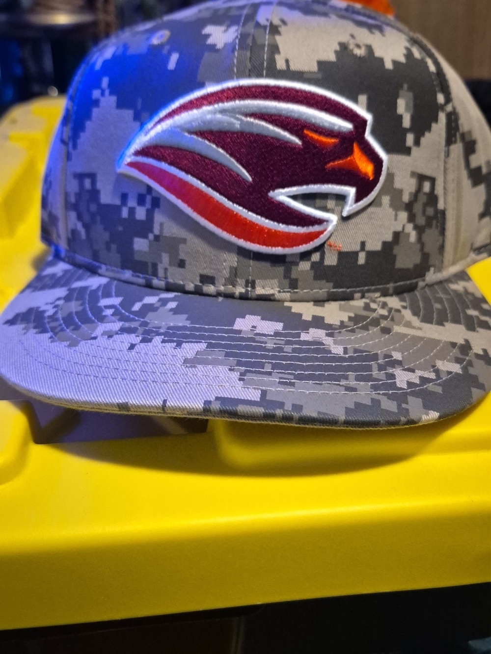 Nike True Dri-FIT River Hawks Digital Camo Fitted Baseball Cap
